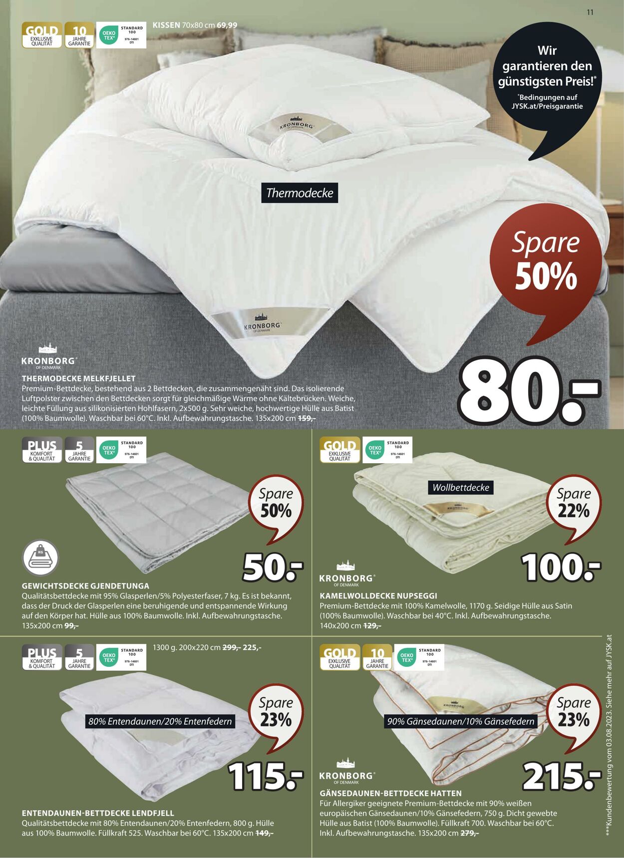 Prospekt Jysk 06.09.2023 - 19.09.2023