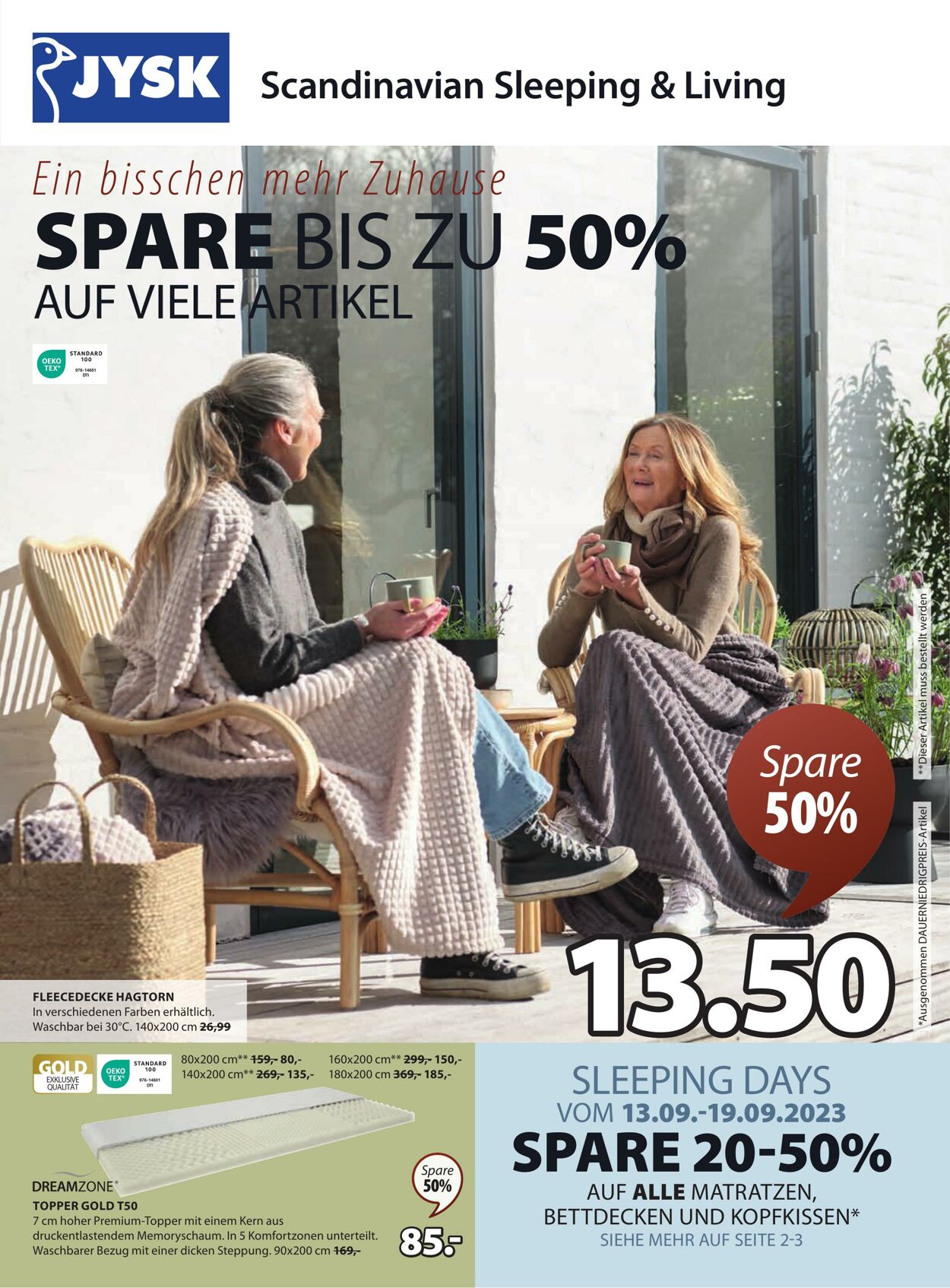 Prospekt Jysk 14.09.2023 - 30.09.2023