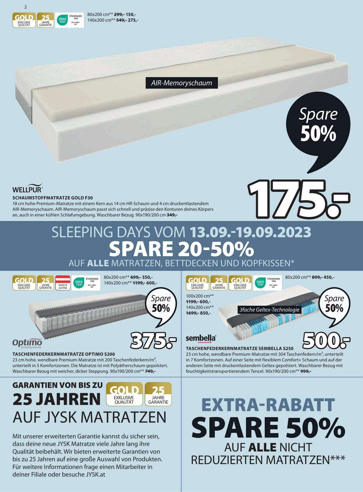 Prospekt Jysk 14.09.2023 - 30.09.2023