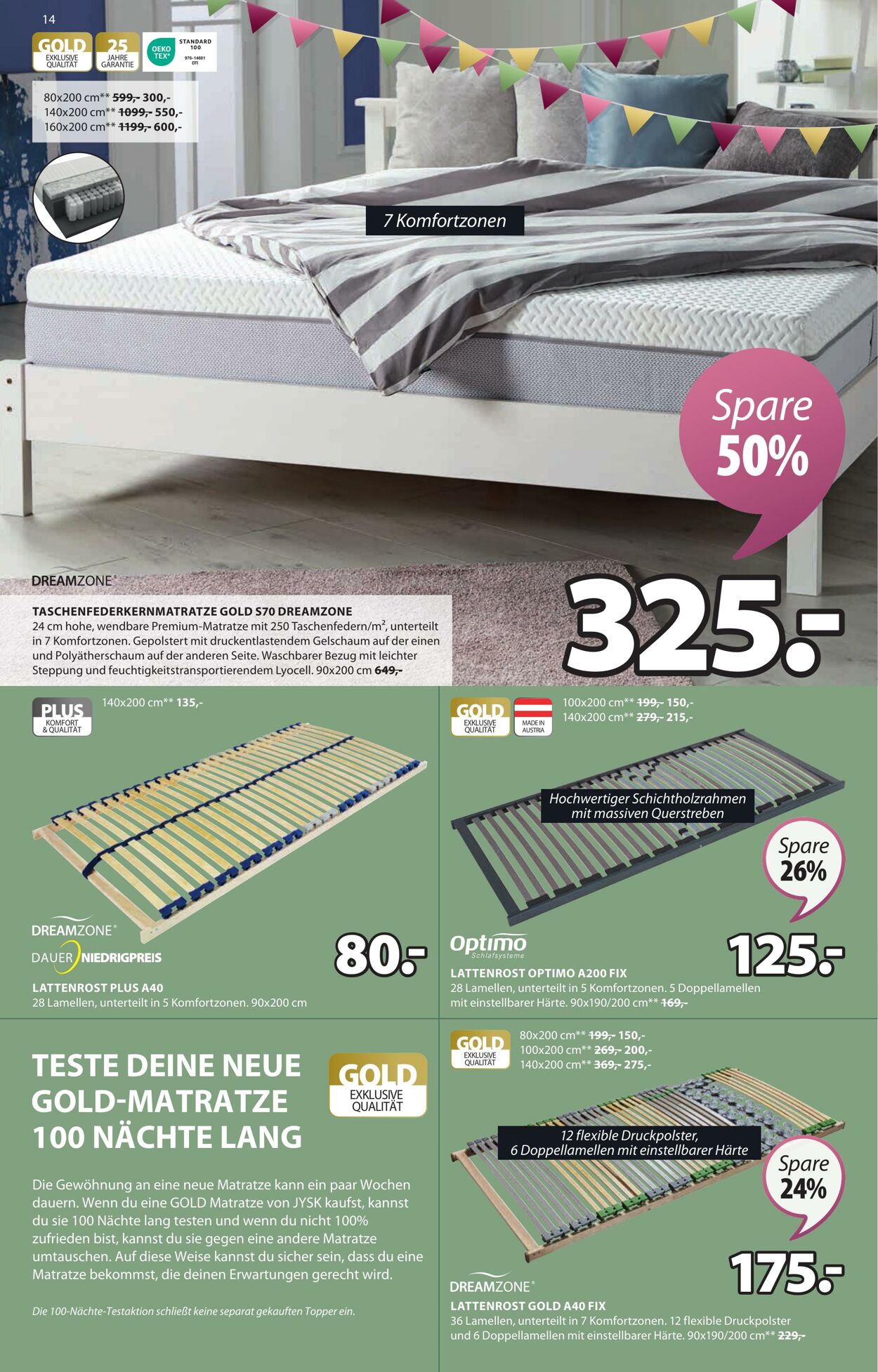 Prospekt Jysk 04.10.2023 - 22.10.2023