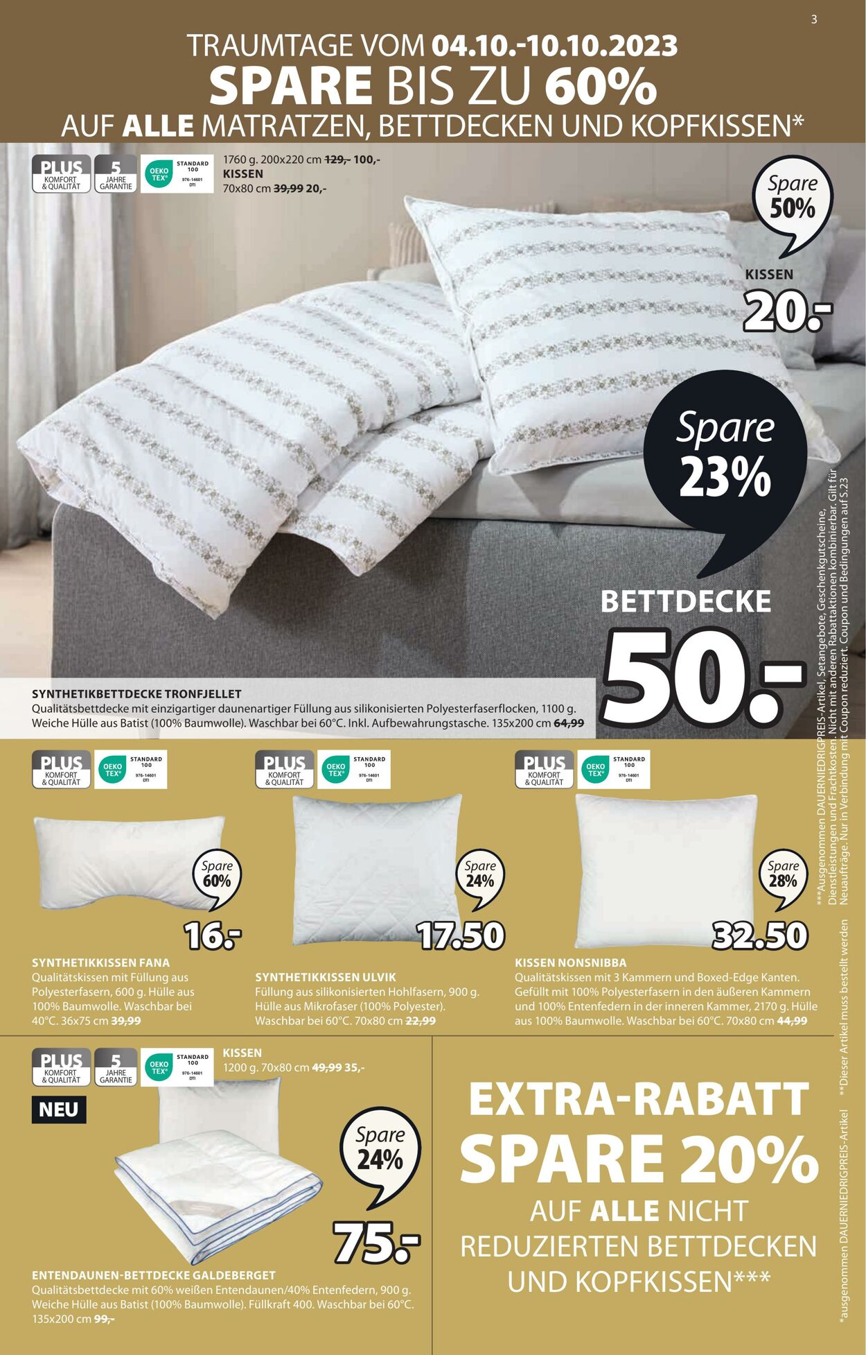 Prospekt Jysk 04.10.2023 - 22.10.2023