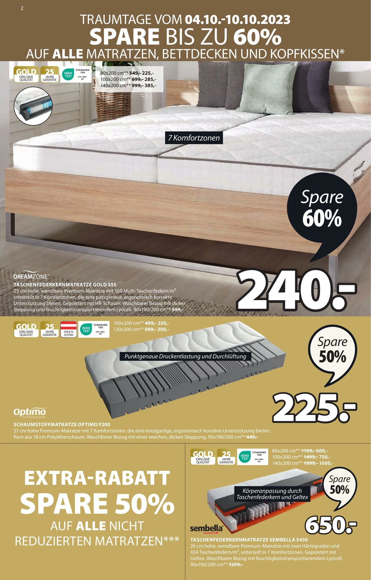 Prospekt Jysk 04.10.2023 - 22.10.2023