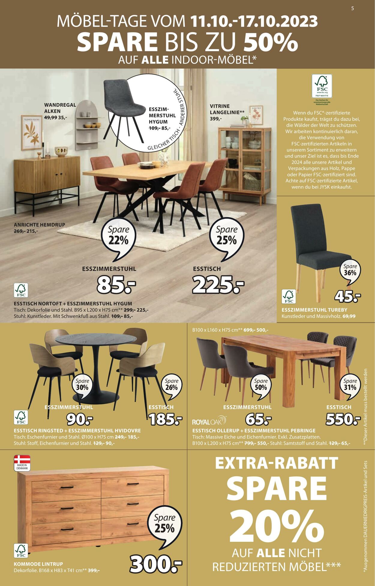 Prospekt Jysk 12.10.2023 - 22.10.2023