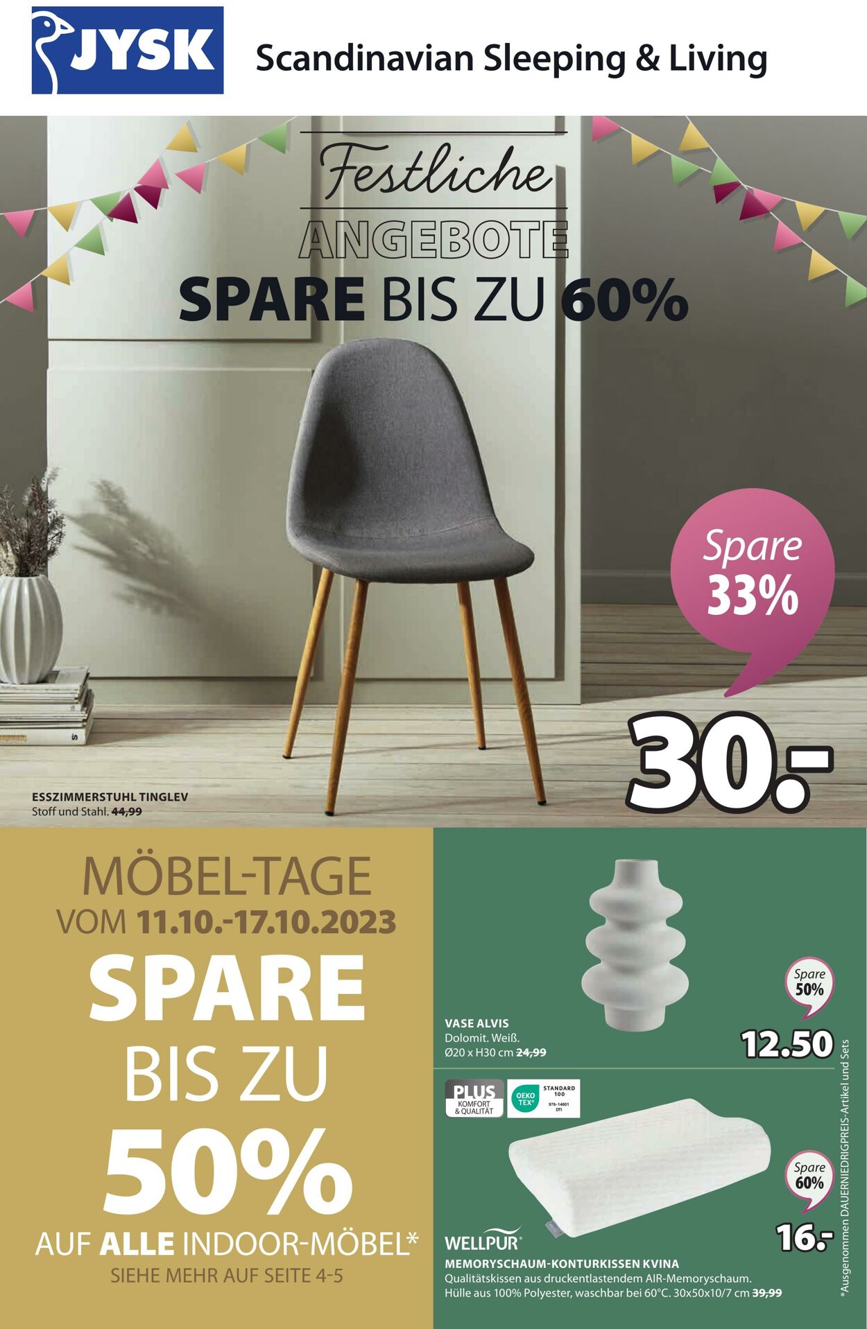 Prospekt Jysk 12.10.2023 - 22.10.2023