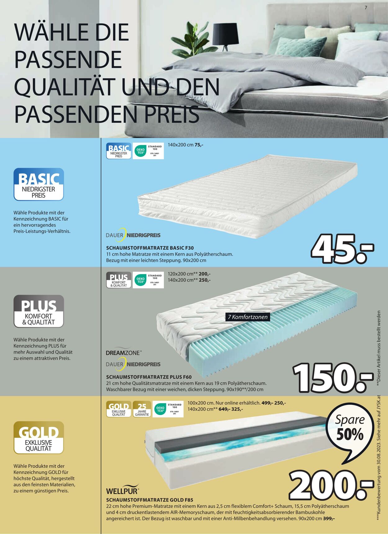 Prospekt Jysk 23.10.2023 - 28.10.2023