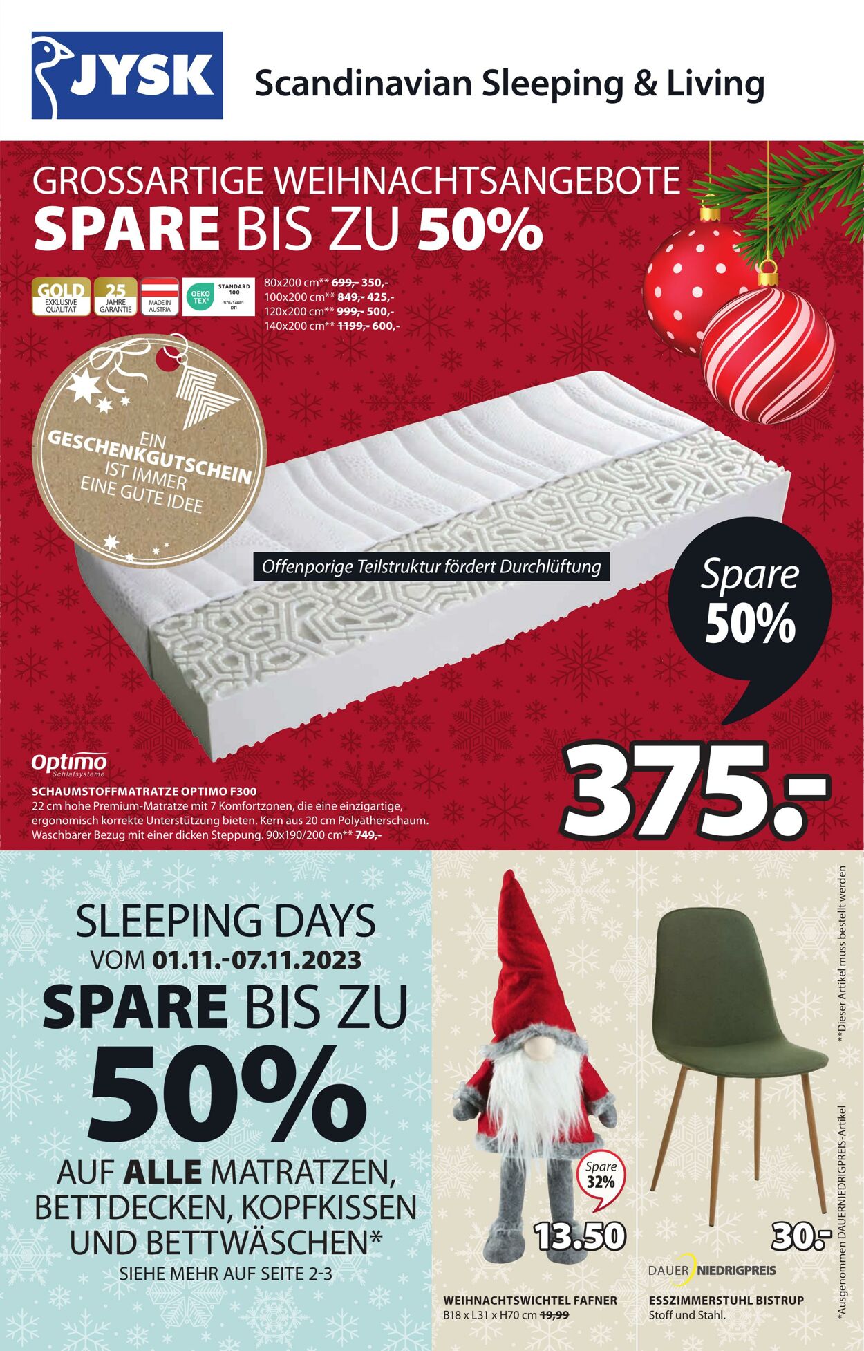 Prospekt Jysk 02.11.2023 - 28.11.2023