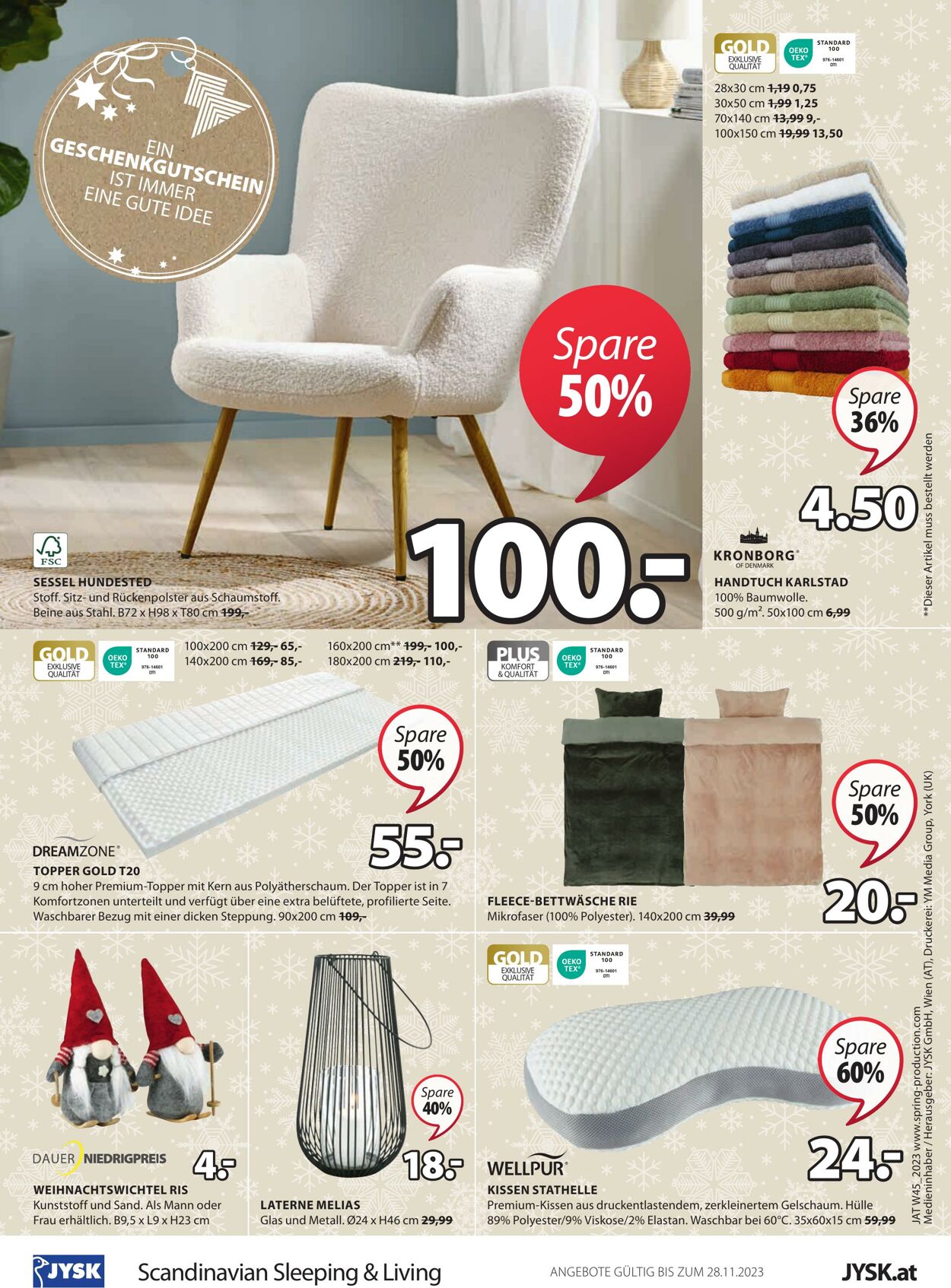 Prospekt Jysk 08.11.2023 - 14.11.2023