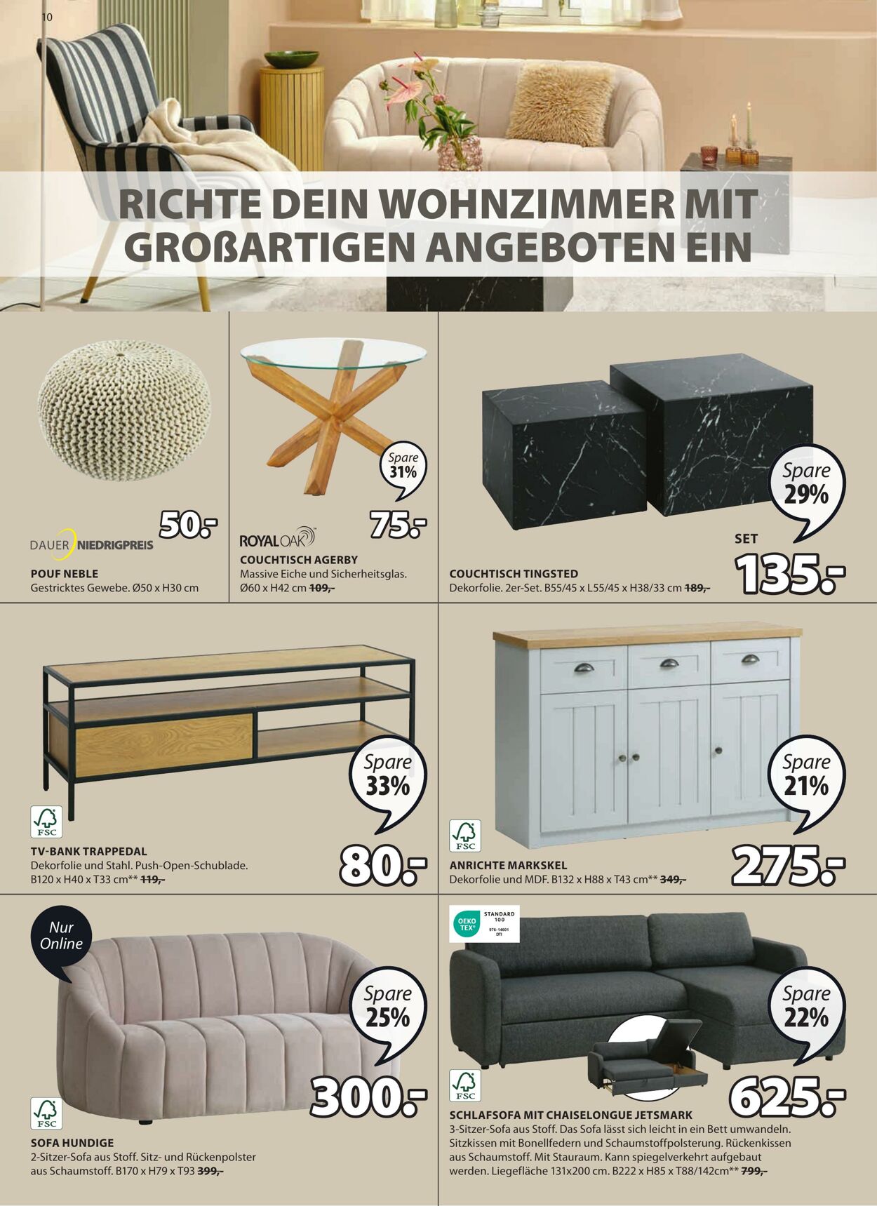 Prospekt Jysk 08.11.2023 - 14.11.2023