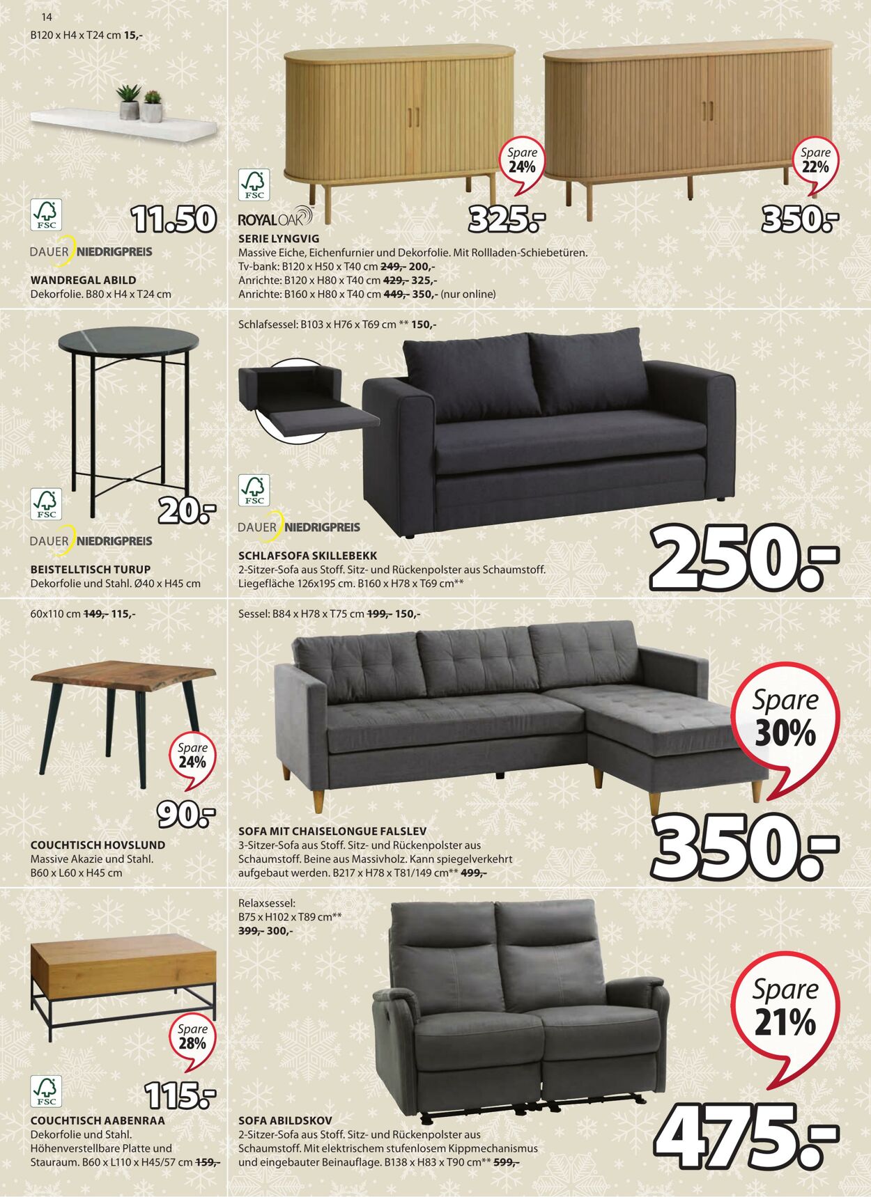 Prospekt Jysk 01.12.2023 - 02.01.2024