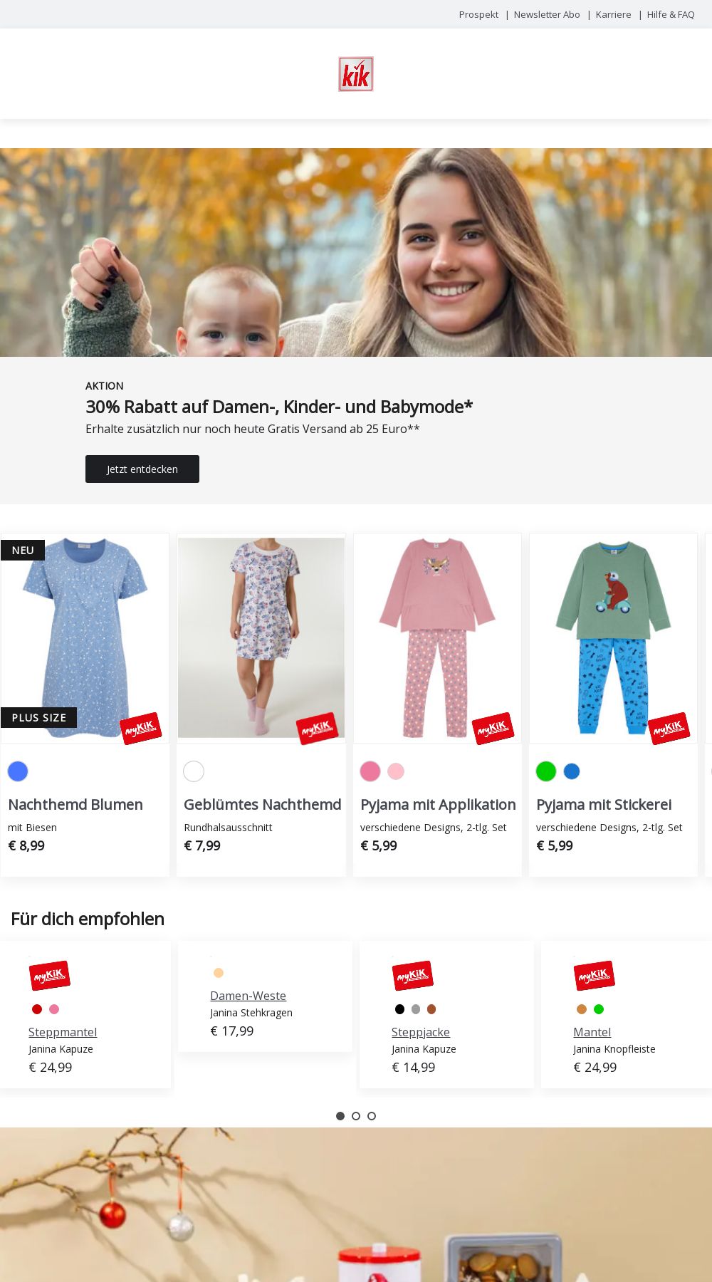 Prospekt KIK 27.11.2023 - 03.12.2023