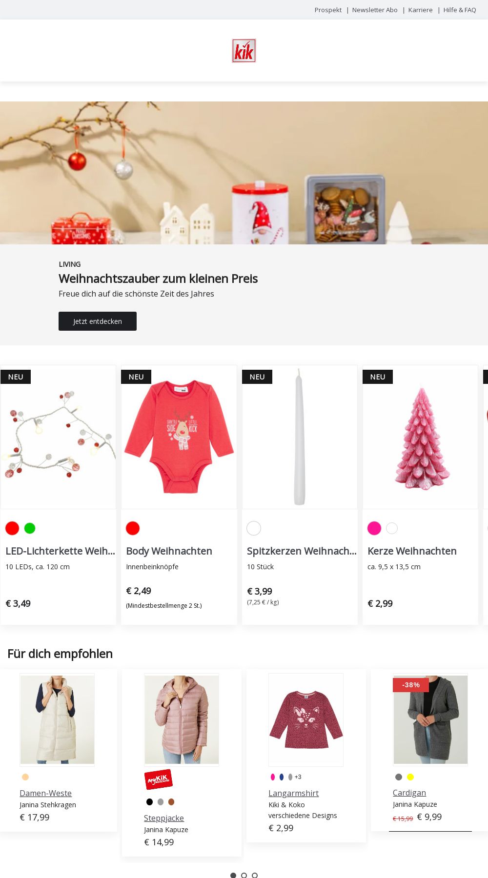 Prospekt KIK 13.11.2023 - 19.11.2023