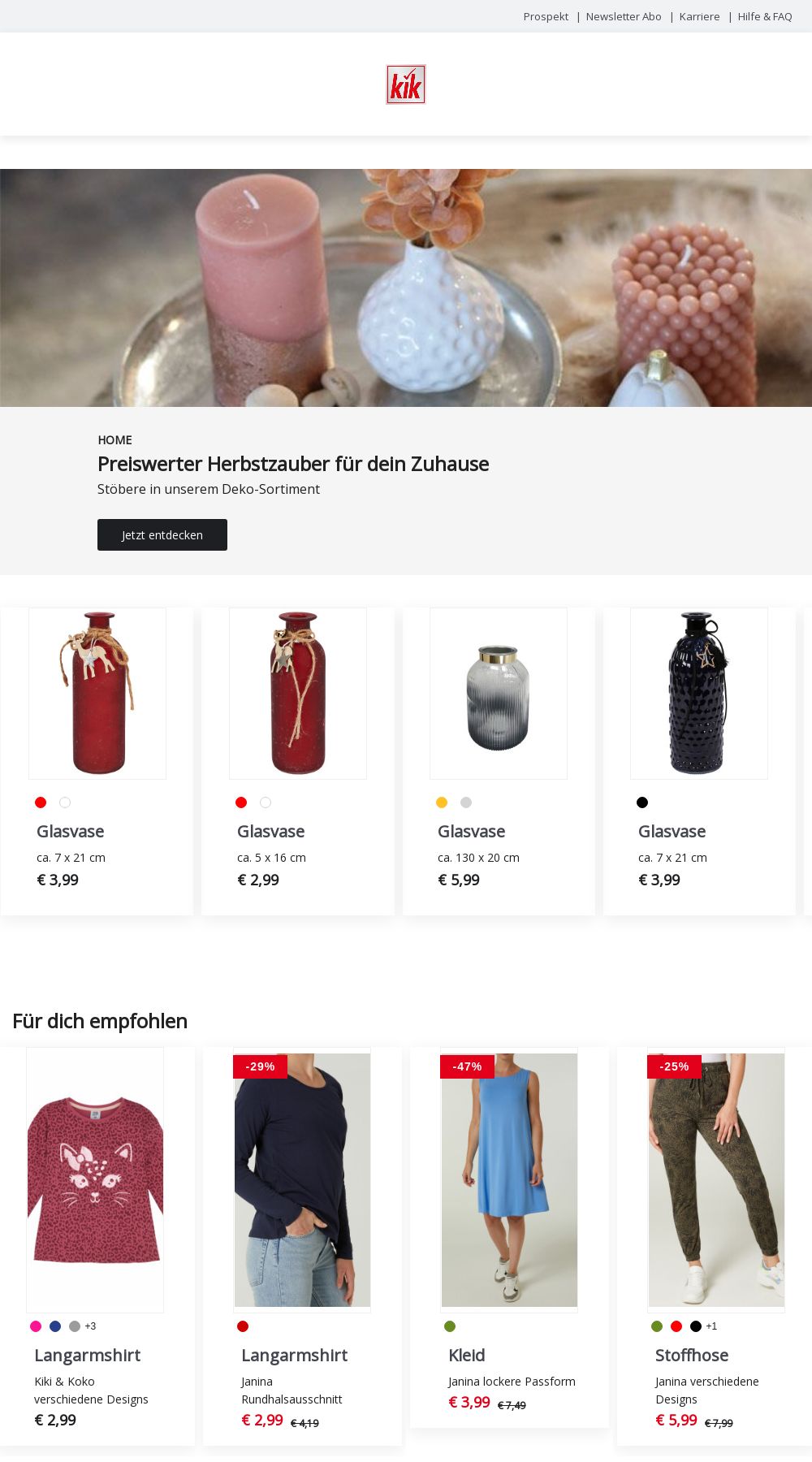 Prospekt KIK 25.09.2023 - 01.10.2023