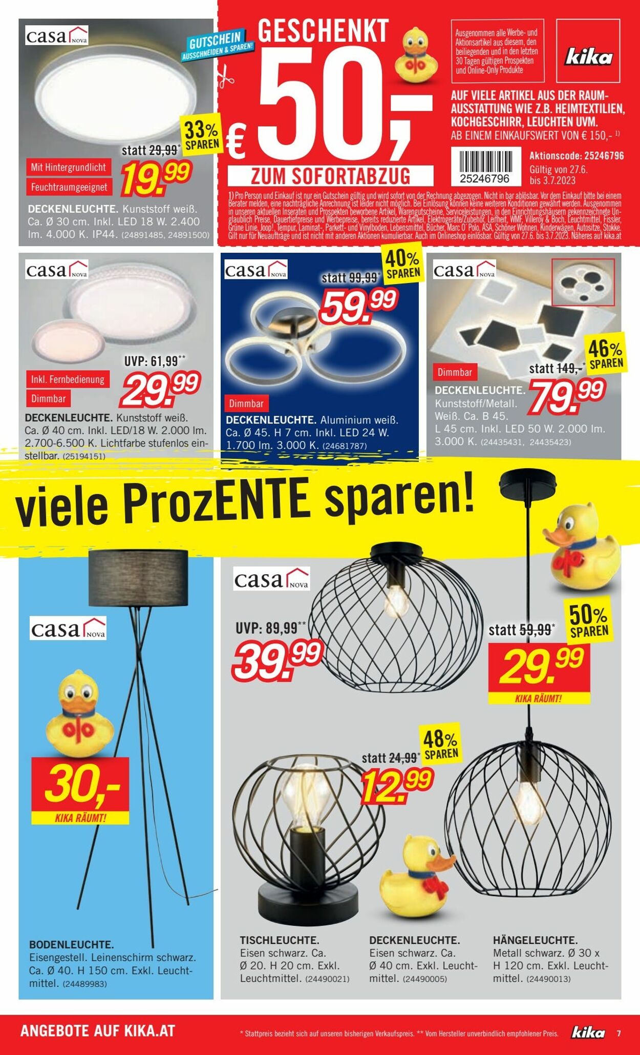 Prospekt Kika 27.06.2023 - 03.07.2023