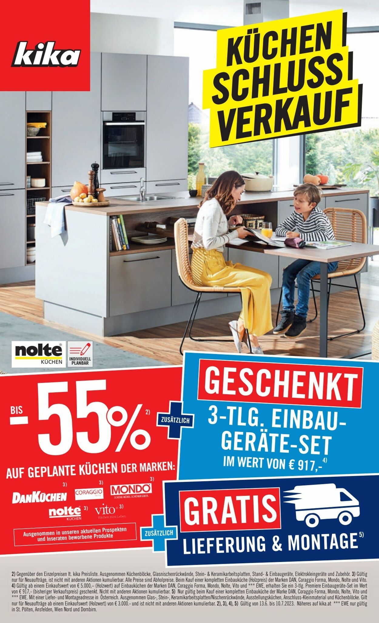 Prospekt Kika 13.06.2023 - 10.07.2023