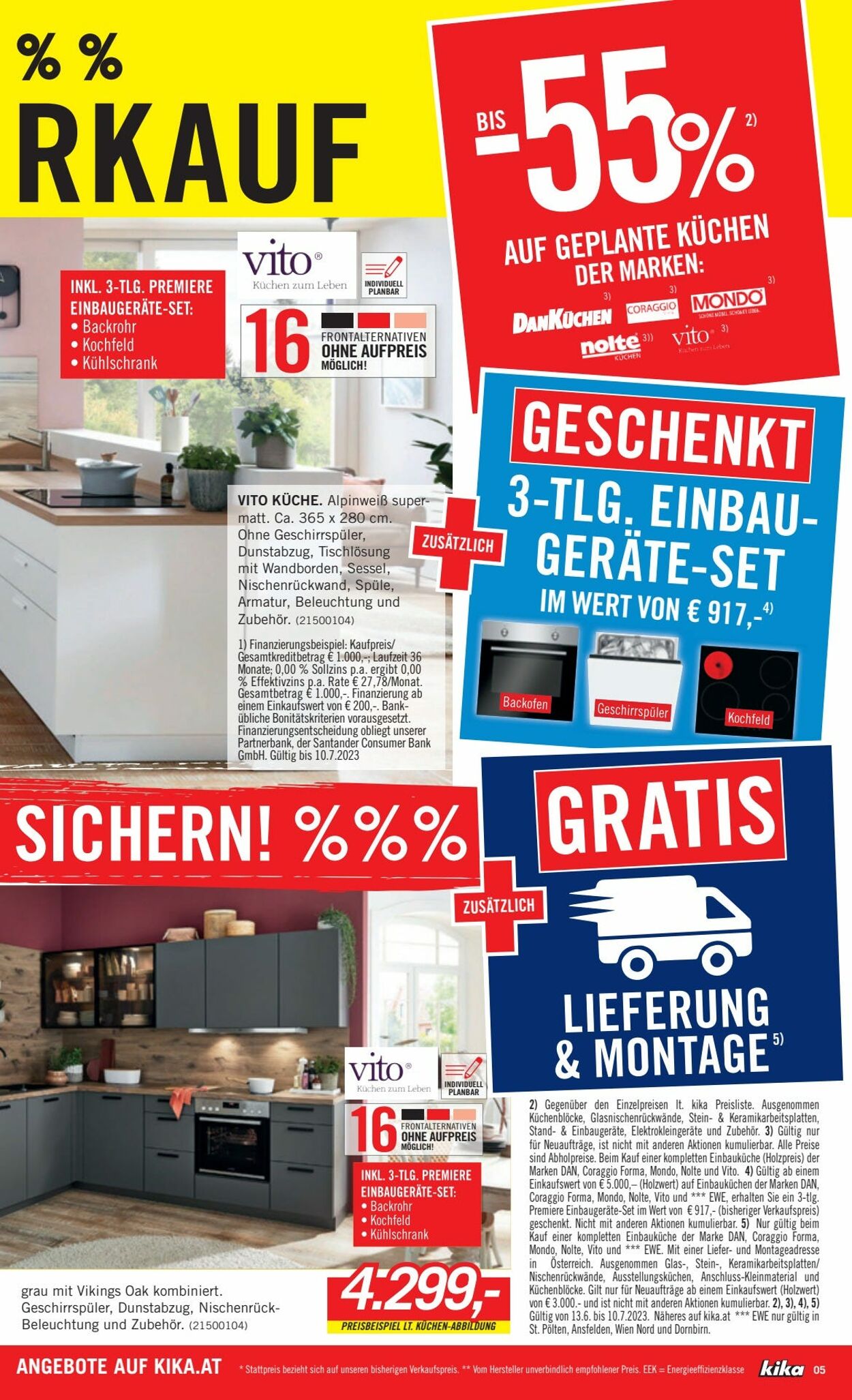 Prospekt Kika 13.06.2023 - 10.07.2023