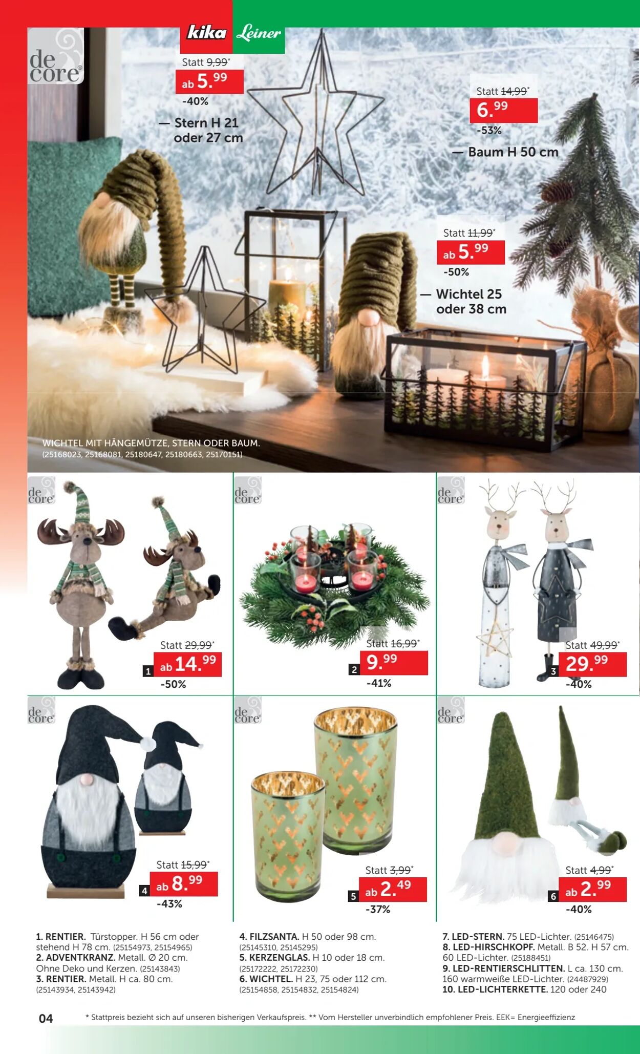 Prospekt Kika 29.11.2023 - 23.12.2023