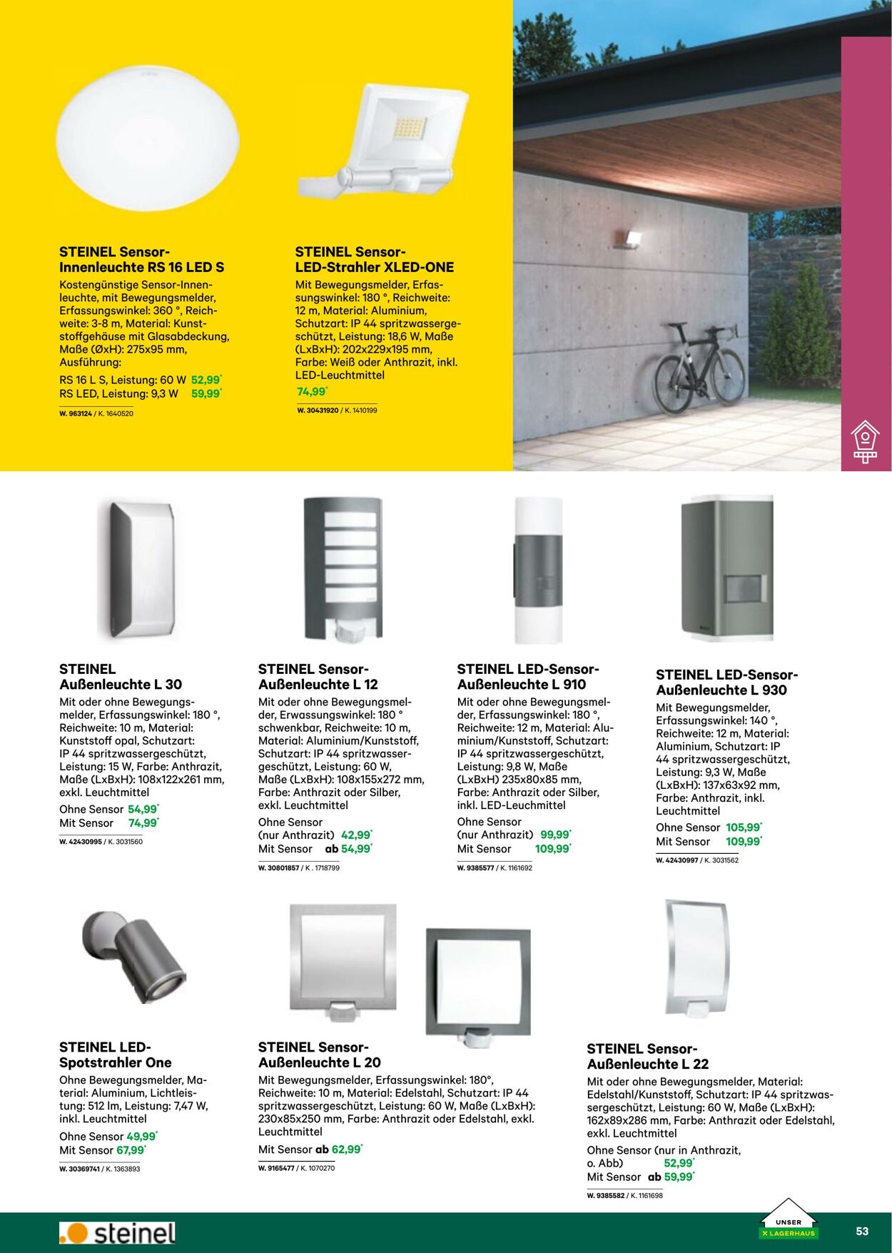 Prospekt Lagerhaus 01.03.2023 - 30.04.2023