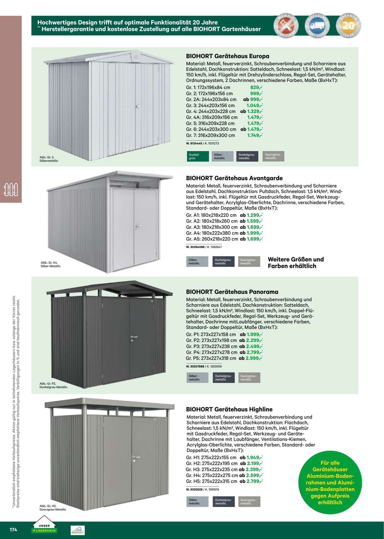Prospekt Lagerhaus 01.03.2023 - 30.04.2023
