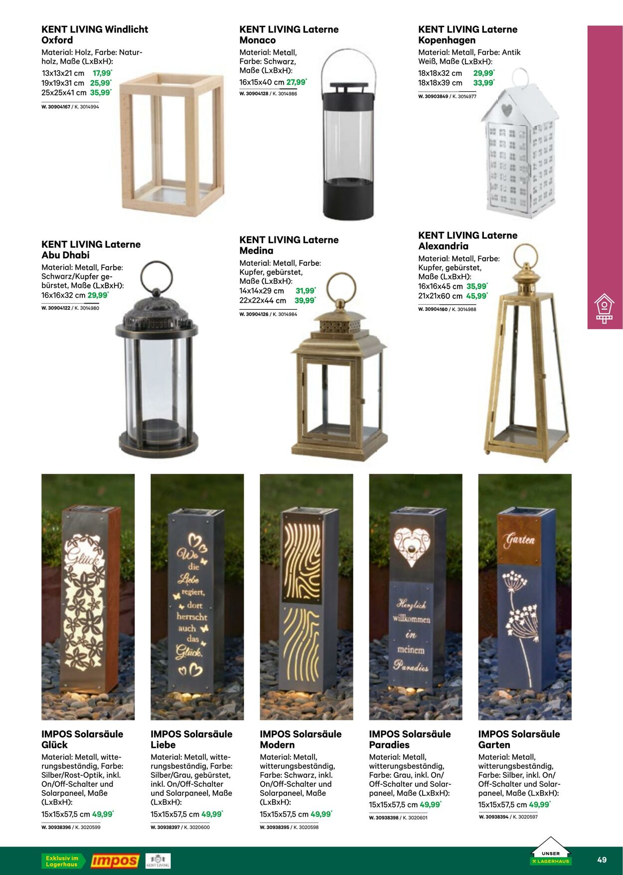 Prospekt Lagerhaus 01.03.2023 - 30.04.2023