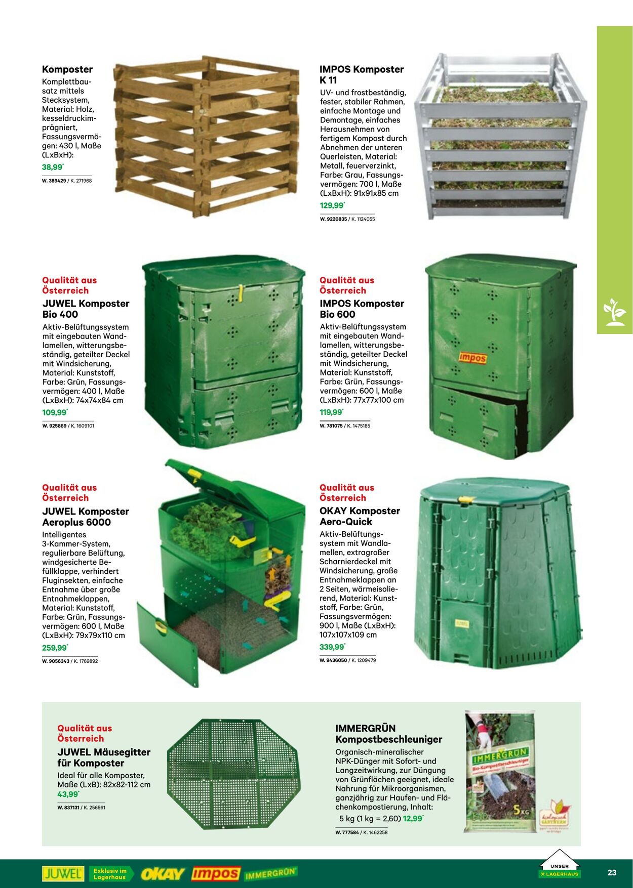 Prospekt Lagerhaus 01.03.2023 - 30.04.2023