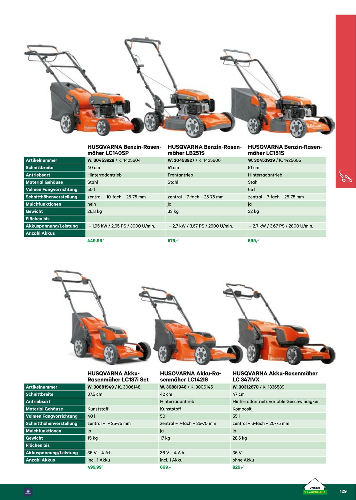 Prospekt Lagerhaus 01.03.2023 - 30.04.2023