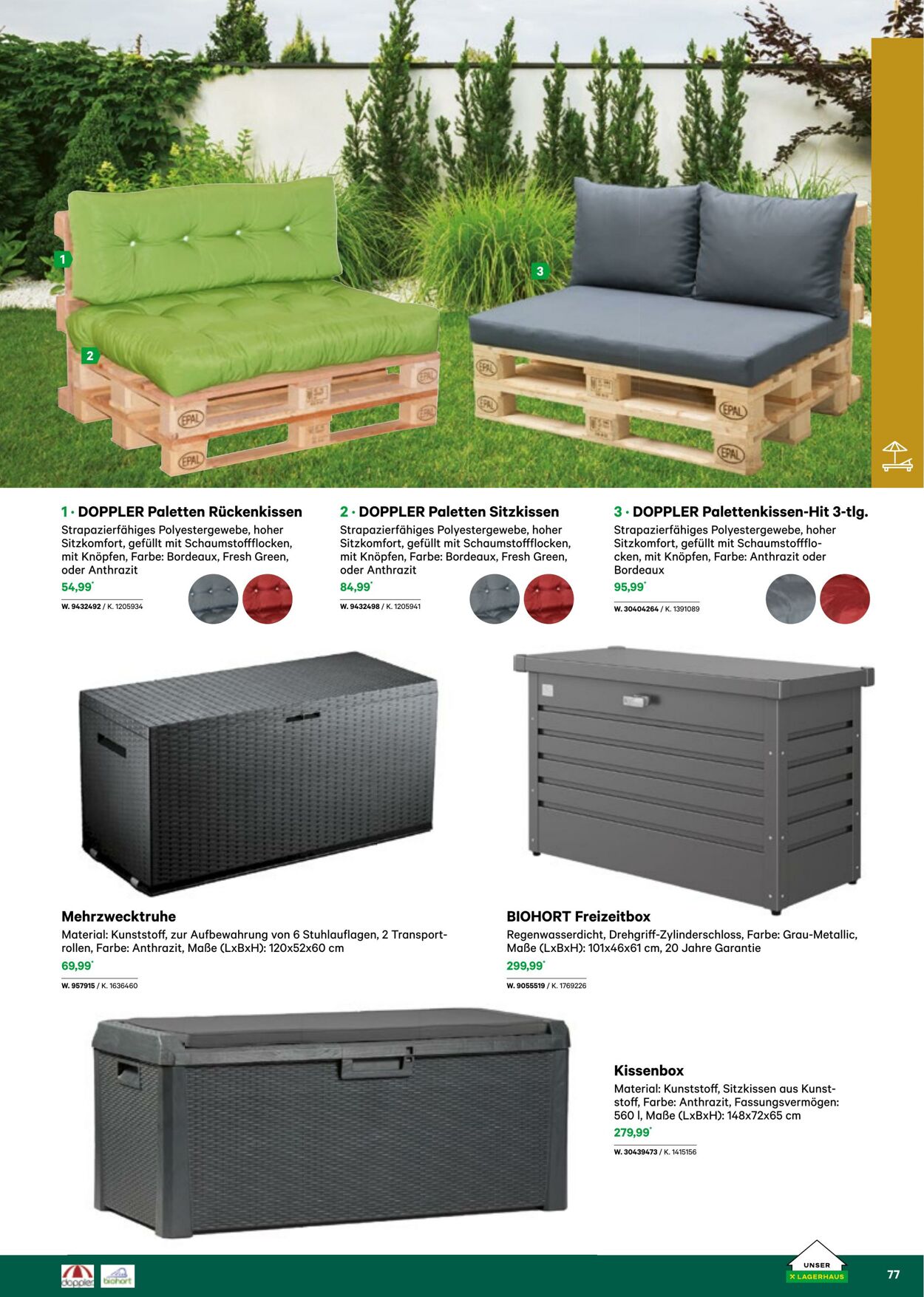 Prospekt Lagerhaus 01.03.2023 - 30.04.2023