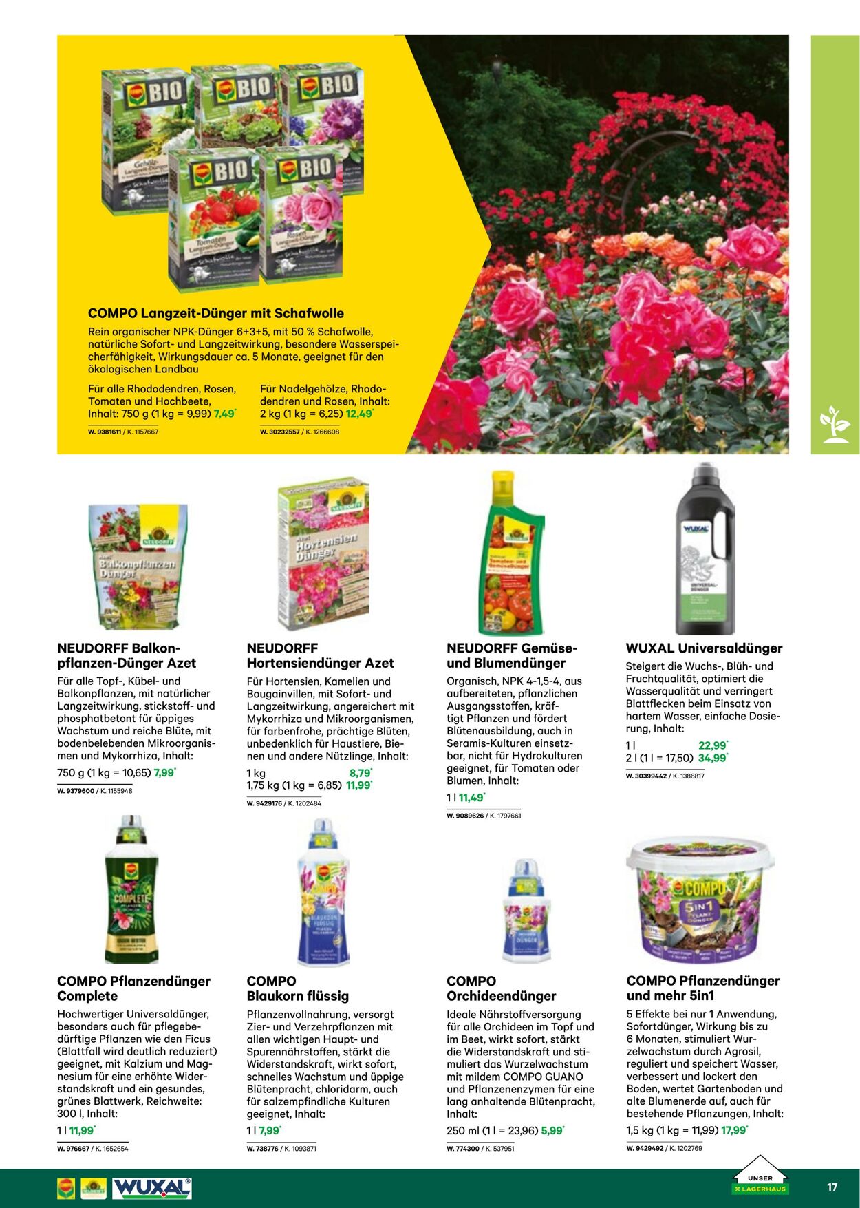 Prospekt Lagerhaus 01.03.2023 - 30.04.2023