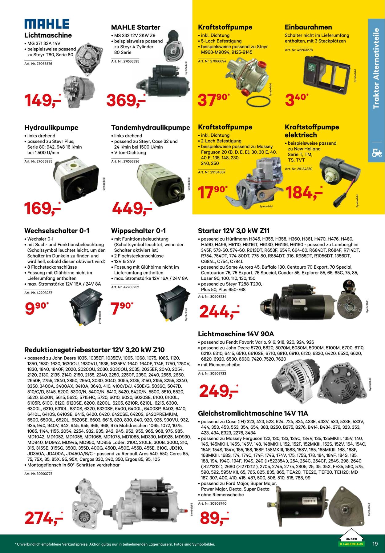 Prospekt Lagerhaus 01.01.2023 - 20.02.2023