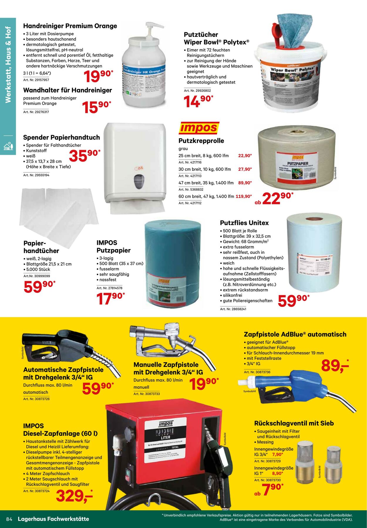 Prospekt Lagerhaus 01.01.2023 - 20.02.2023