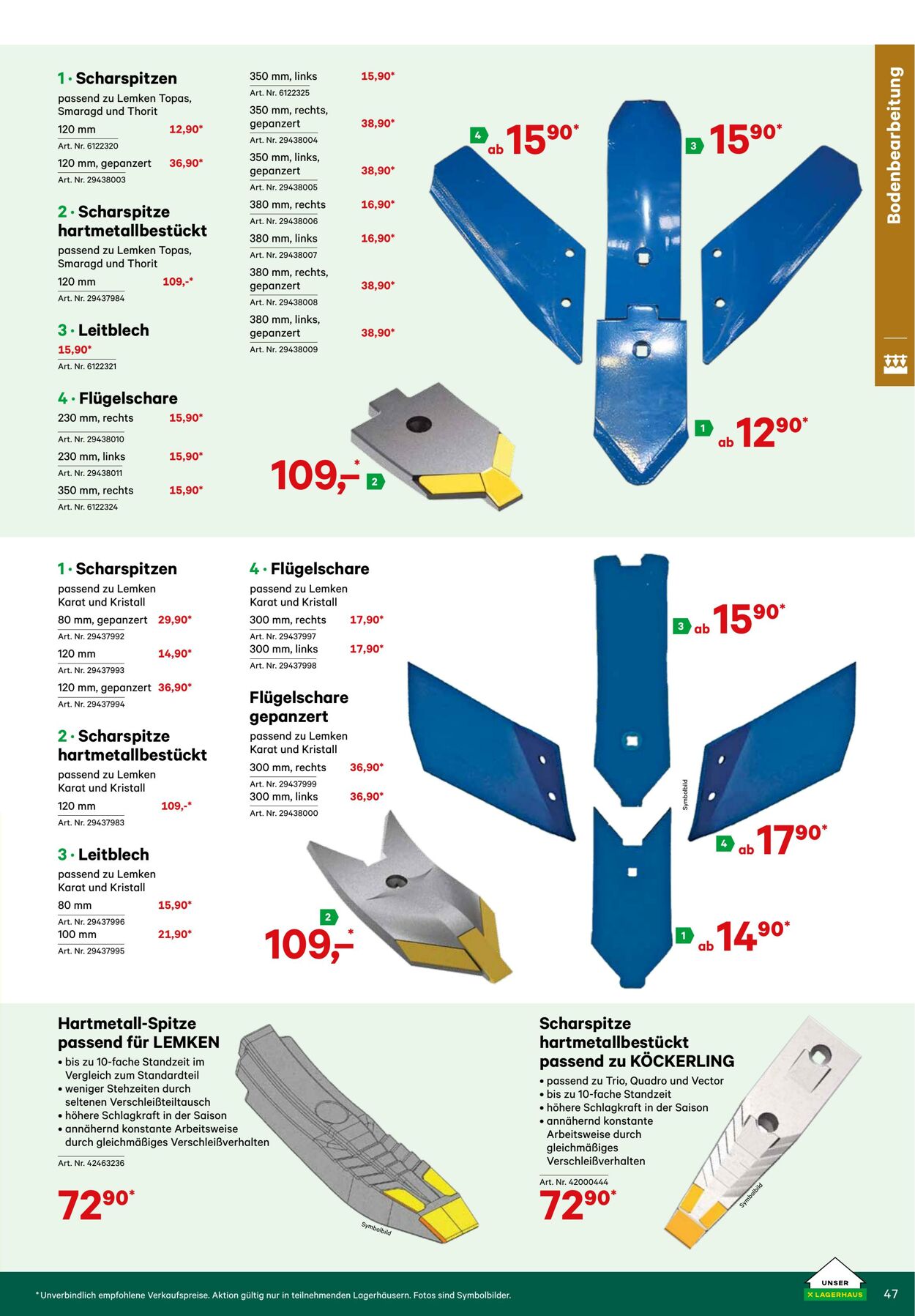 Prospekt Lagerhaus 01.01.2023 - 20.02.2023