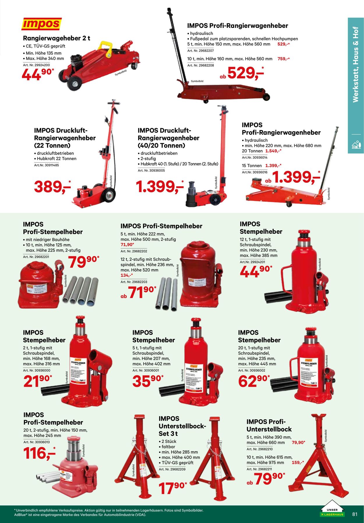 Prospekt Lagerhaus 01.01.2023 - 20.02.2023