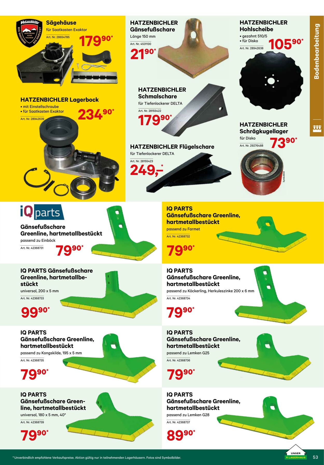 Prospekt Lagerhaus 01.01.2023 - 20.02.2023