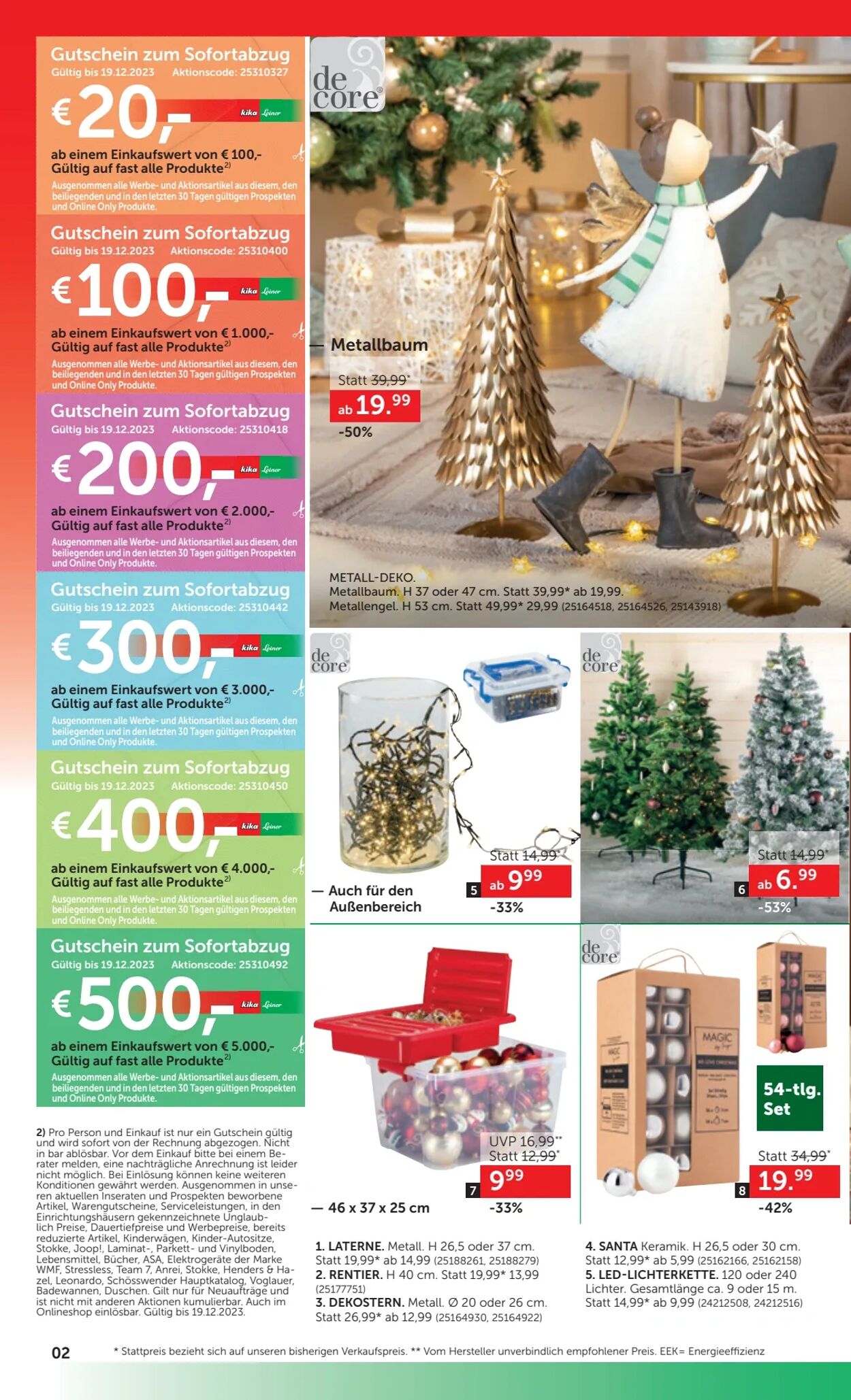 Prospekt Leiner 29.11.2023 - 12.12.2023