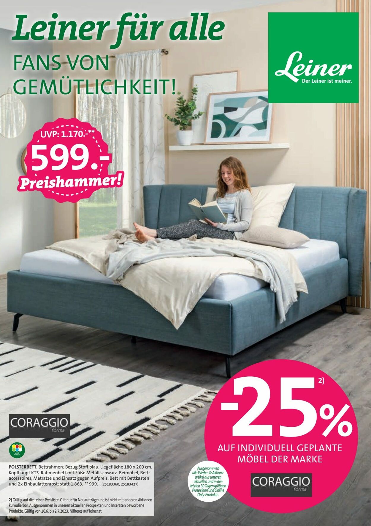 Prospekt Leiner 16.06.2023 - 02.07.2023