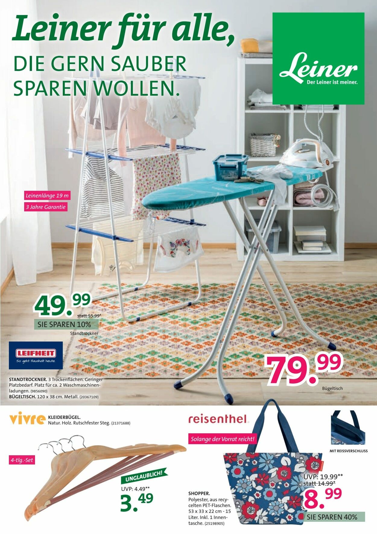 Prospekt Leiner 13.06.2023 - 31.07.2023