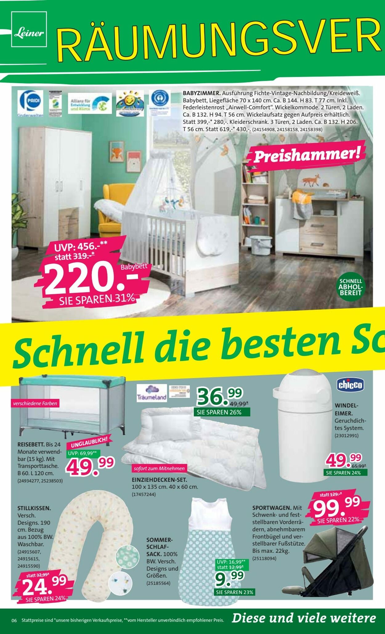 Prospekt Leiner 27.06.2023 - 03.07.2023
