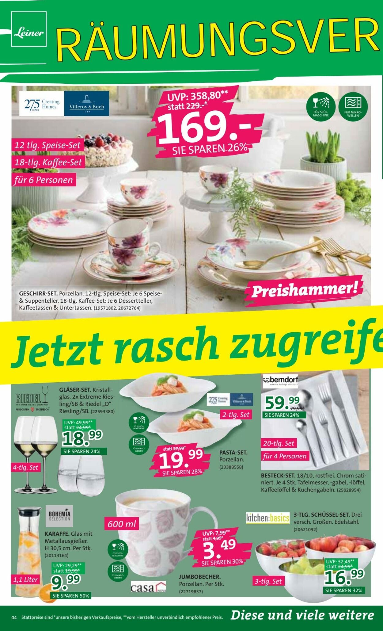 Prospekt Leiner 27.06.2023 - 03.07.2023
