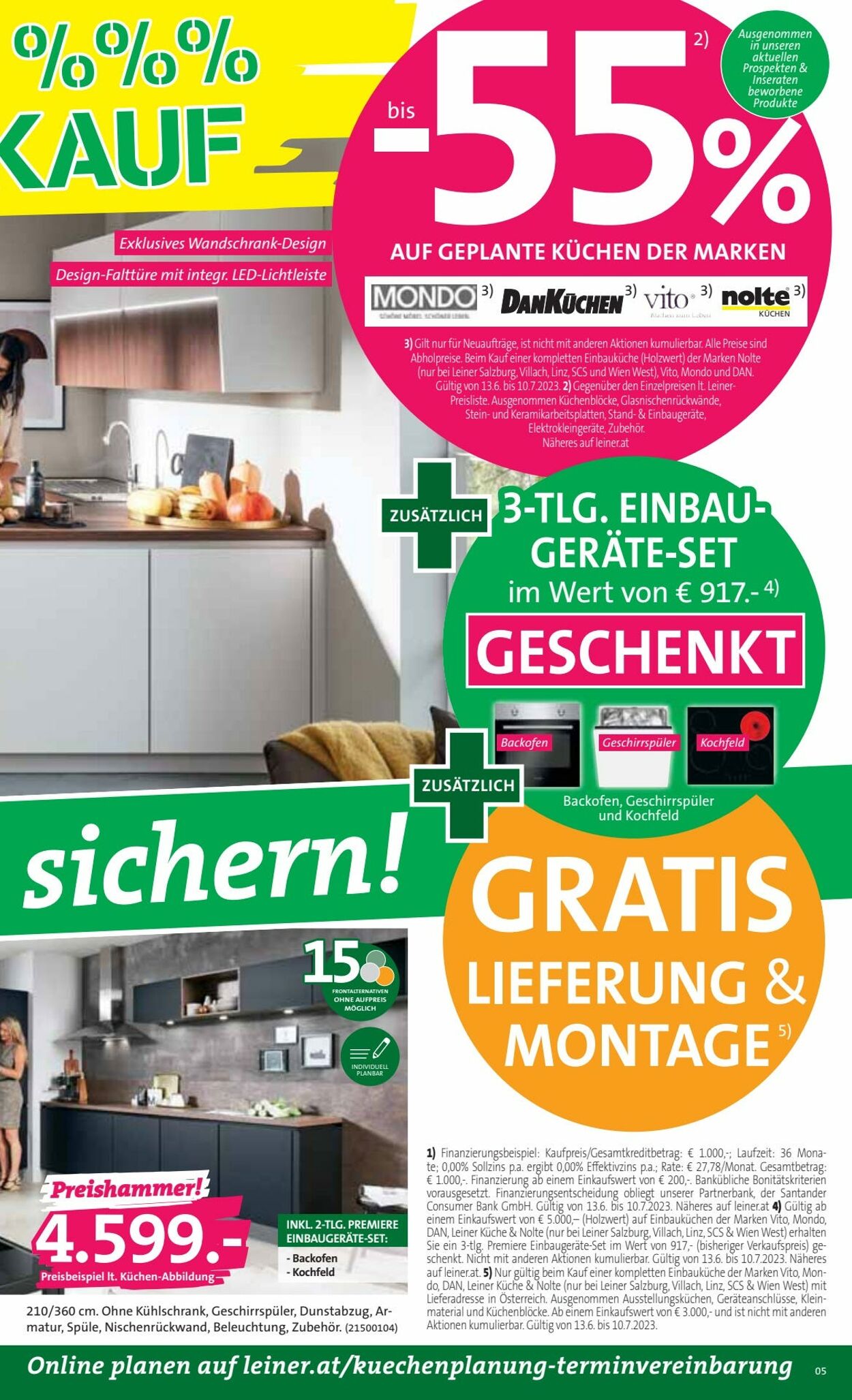 Prospekt Leiner 13.06.2023 - 10.07.2023