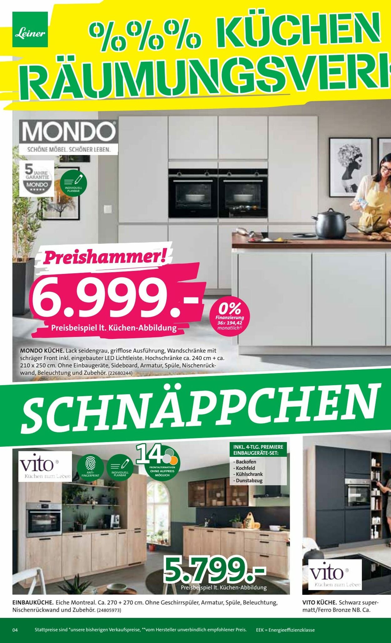 Prospekt Leiner 13.06.2023 - 10.07.2023