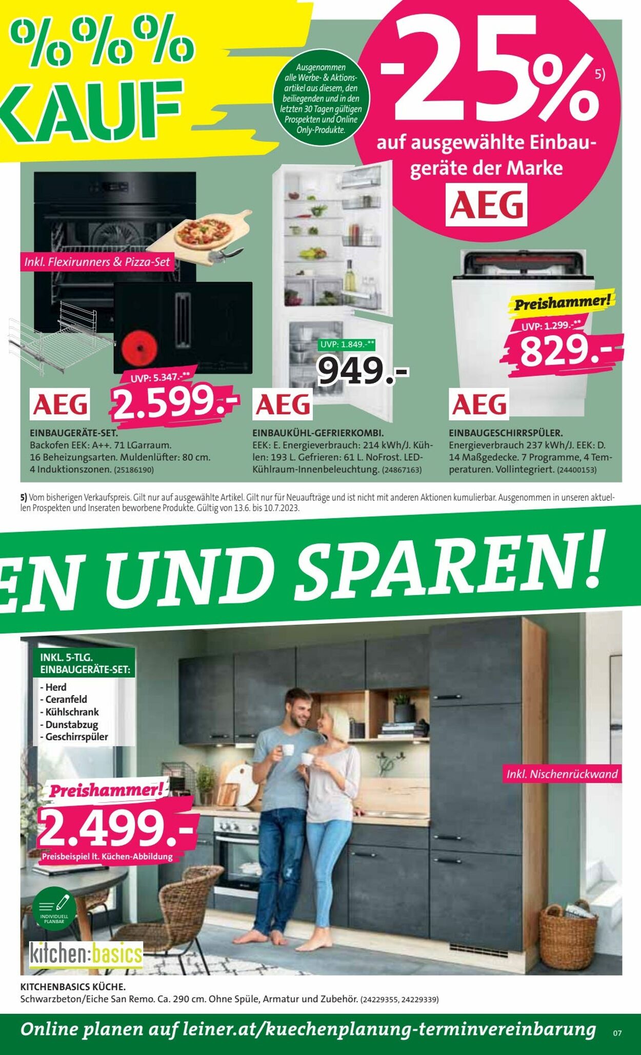 Prospekt Leiner 13.06.2023 - 10.07.2023