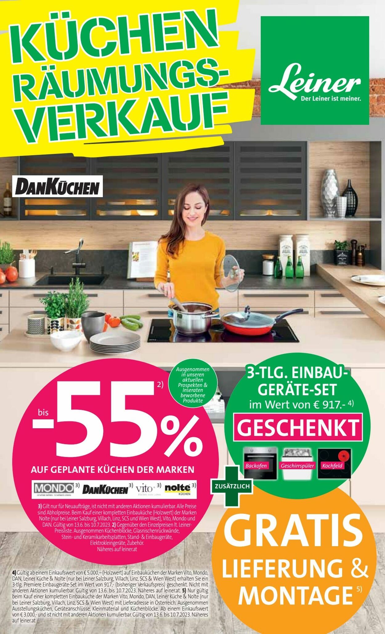 Prospekt Leiner 13.06.2023 - 10.07.2023