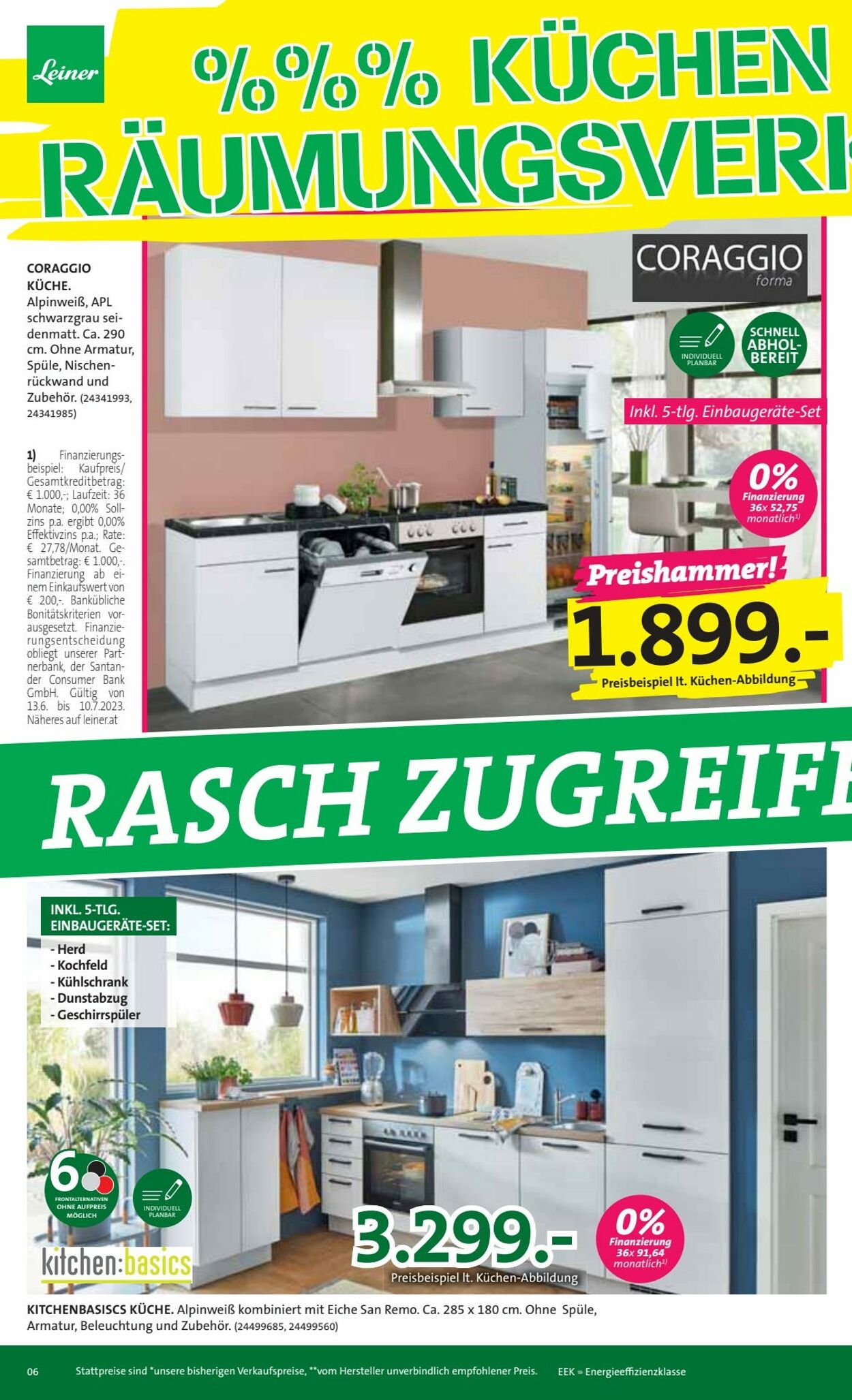 Prospekt Leiner 13.06.2023 - 10.07.2023