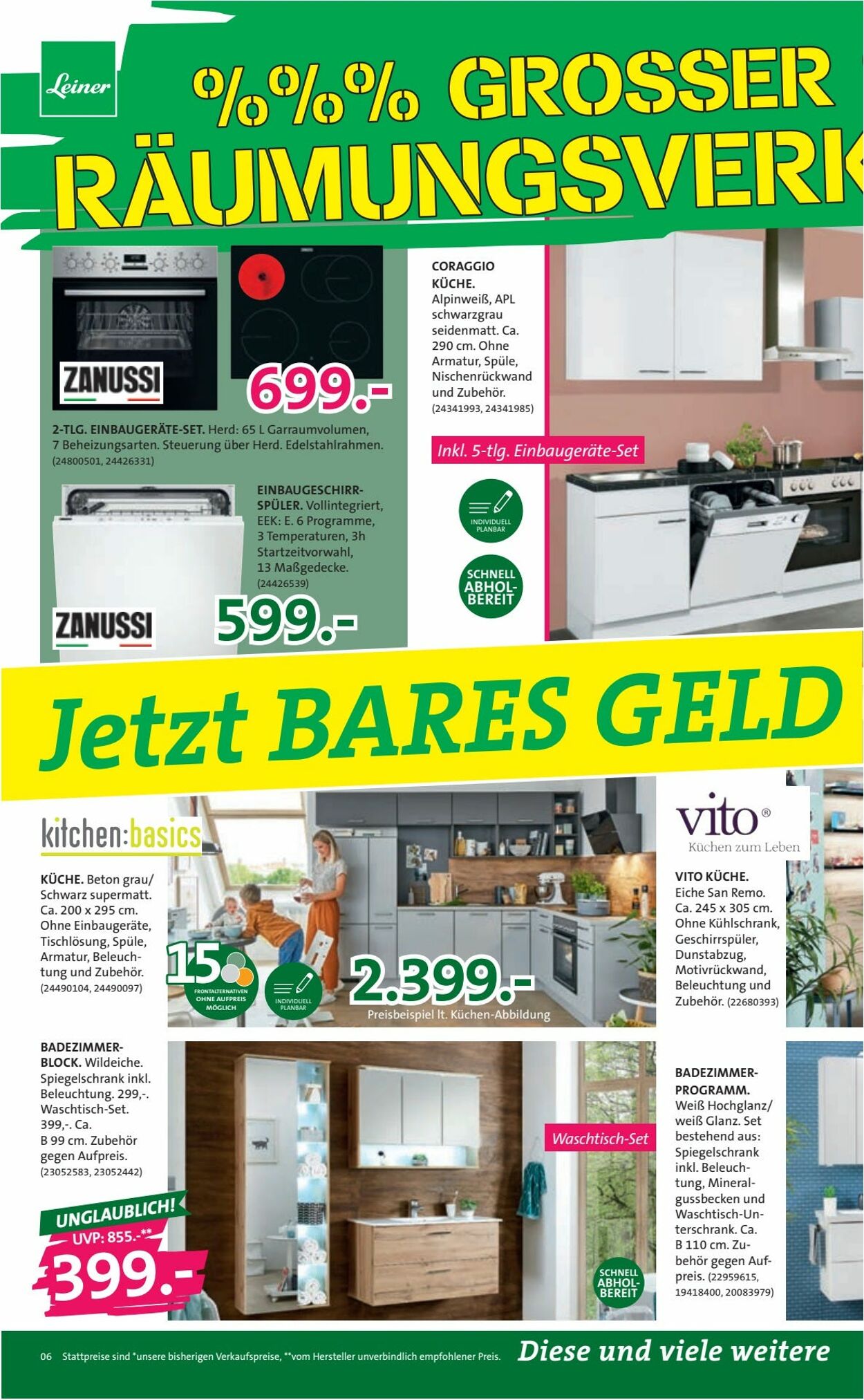 Prospekt Leiner 27.06.2023 - 03.07.2023