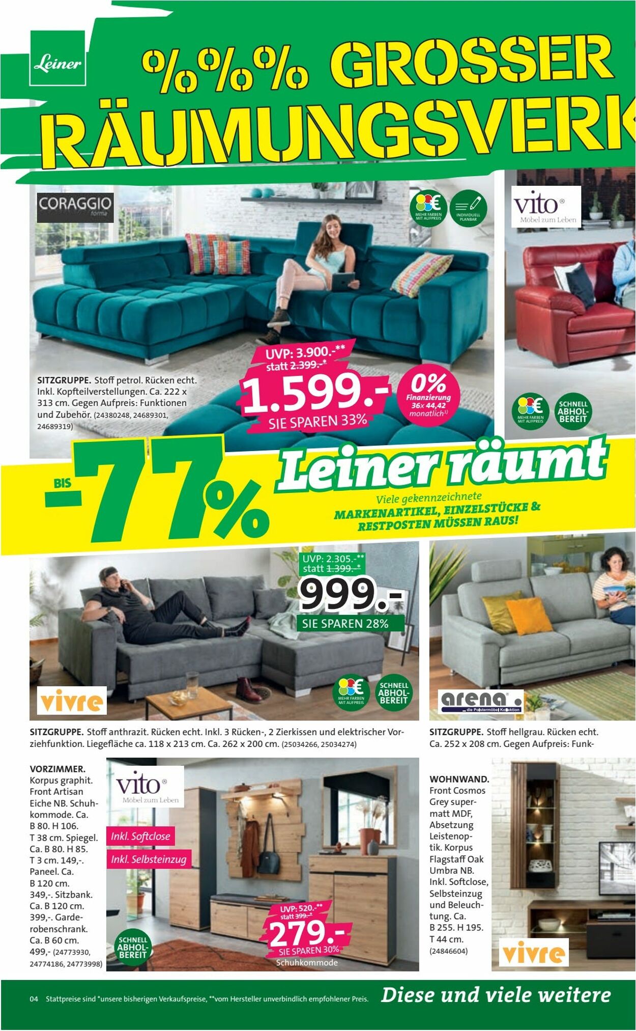 Prospekt Leiner 27.06.2023 - 03.07.2023