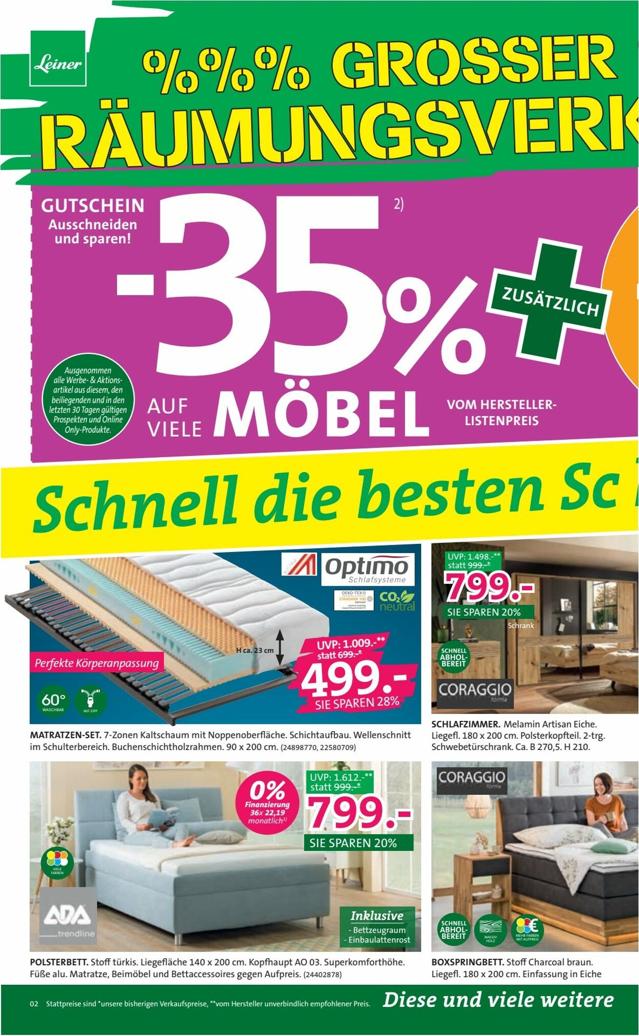 Prospekt Leiner 27.06.2023 - 03.07.2023