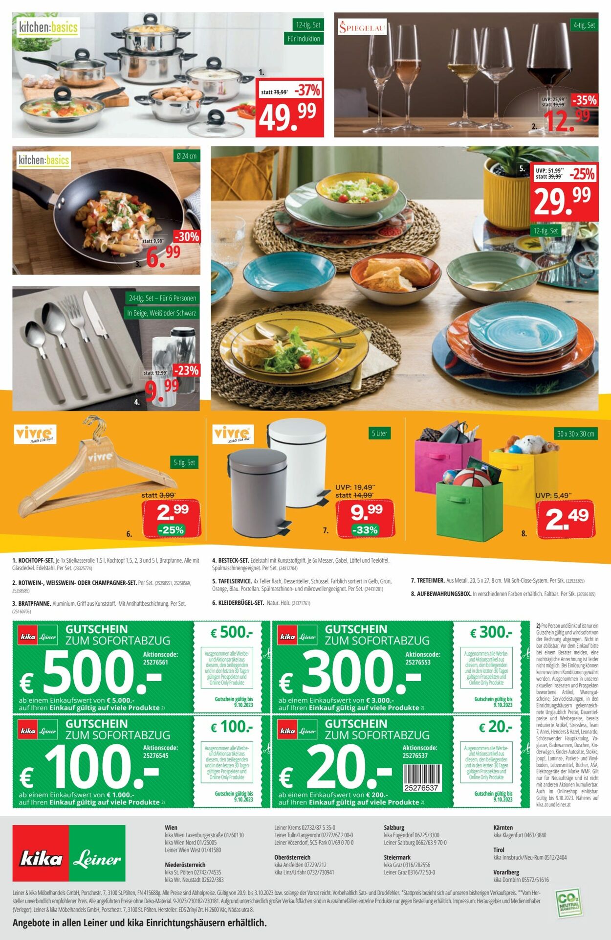 Prospekt Leiner 20.09.2023 - 03.10.2023