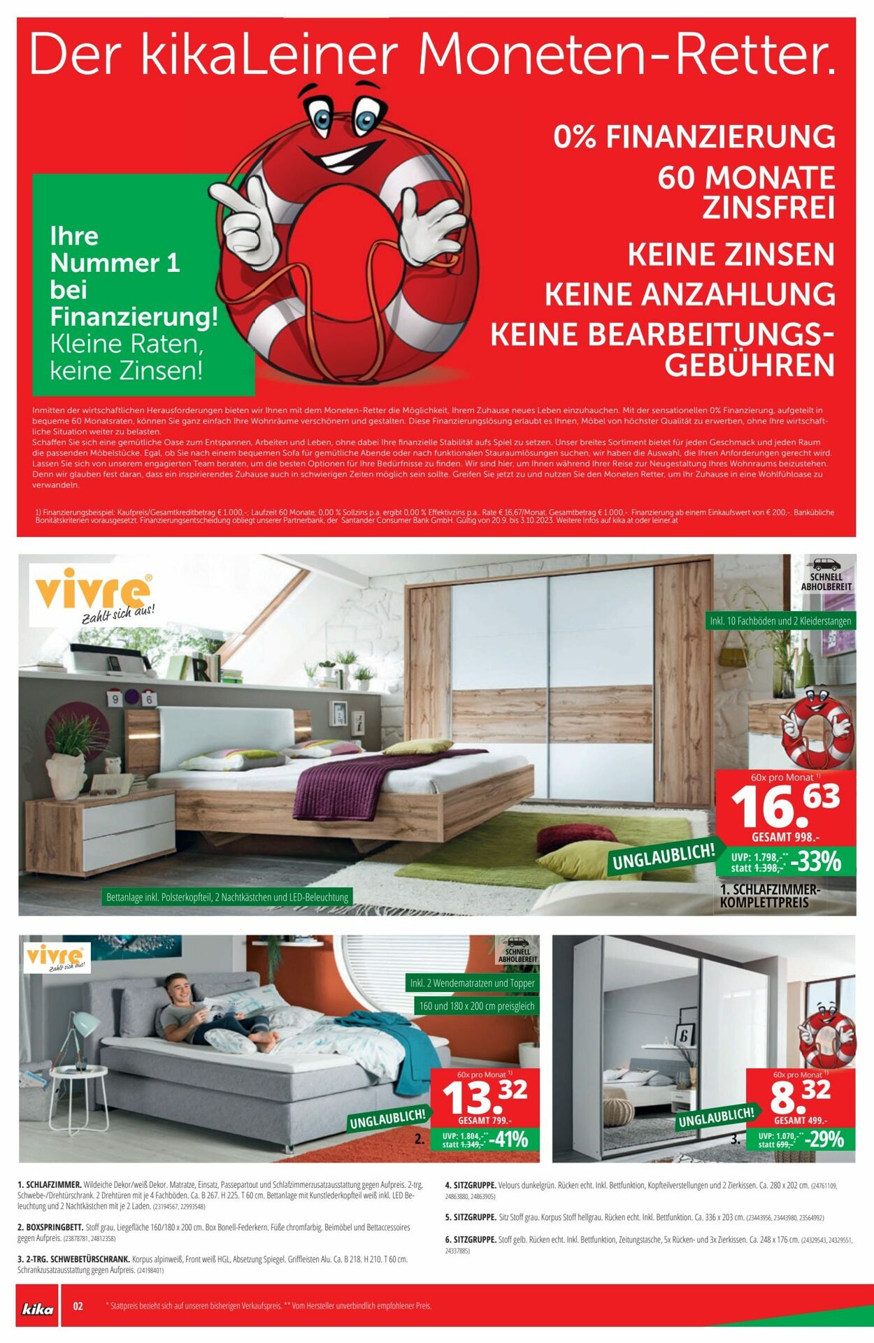 Prospekt Leiner 20.09.2023 - 03.10.2023