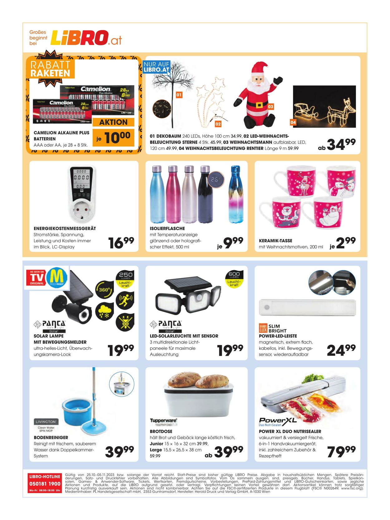 Prospekt Libro 25.10.2023 - 05.11.2023