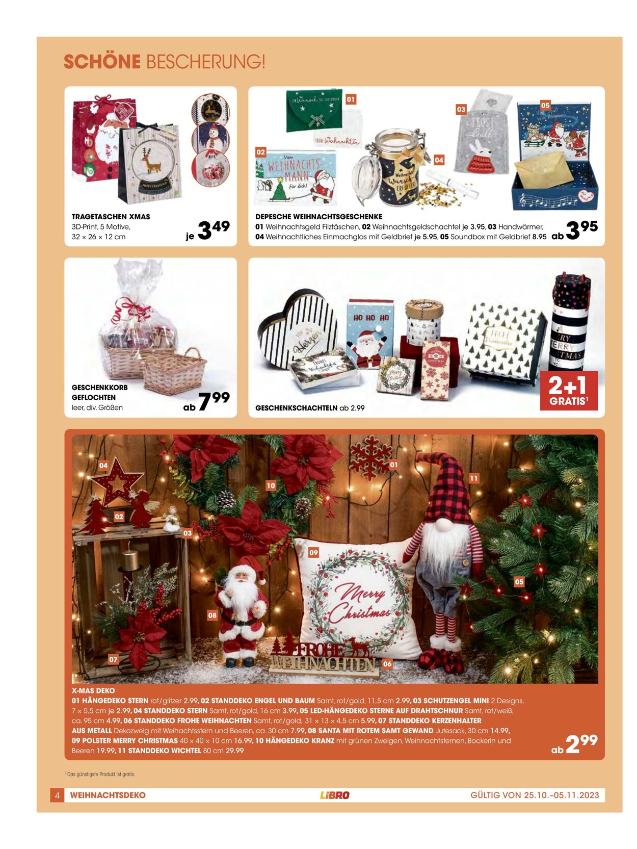 Prospekt Libro 25.10.2023 - 05.11.2023
