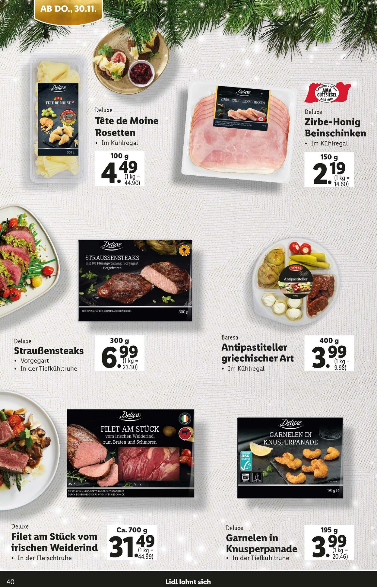 Prospekt Lidl 09.11.2023 - 30.12.2023